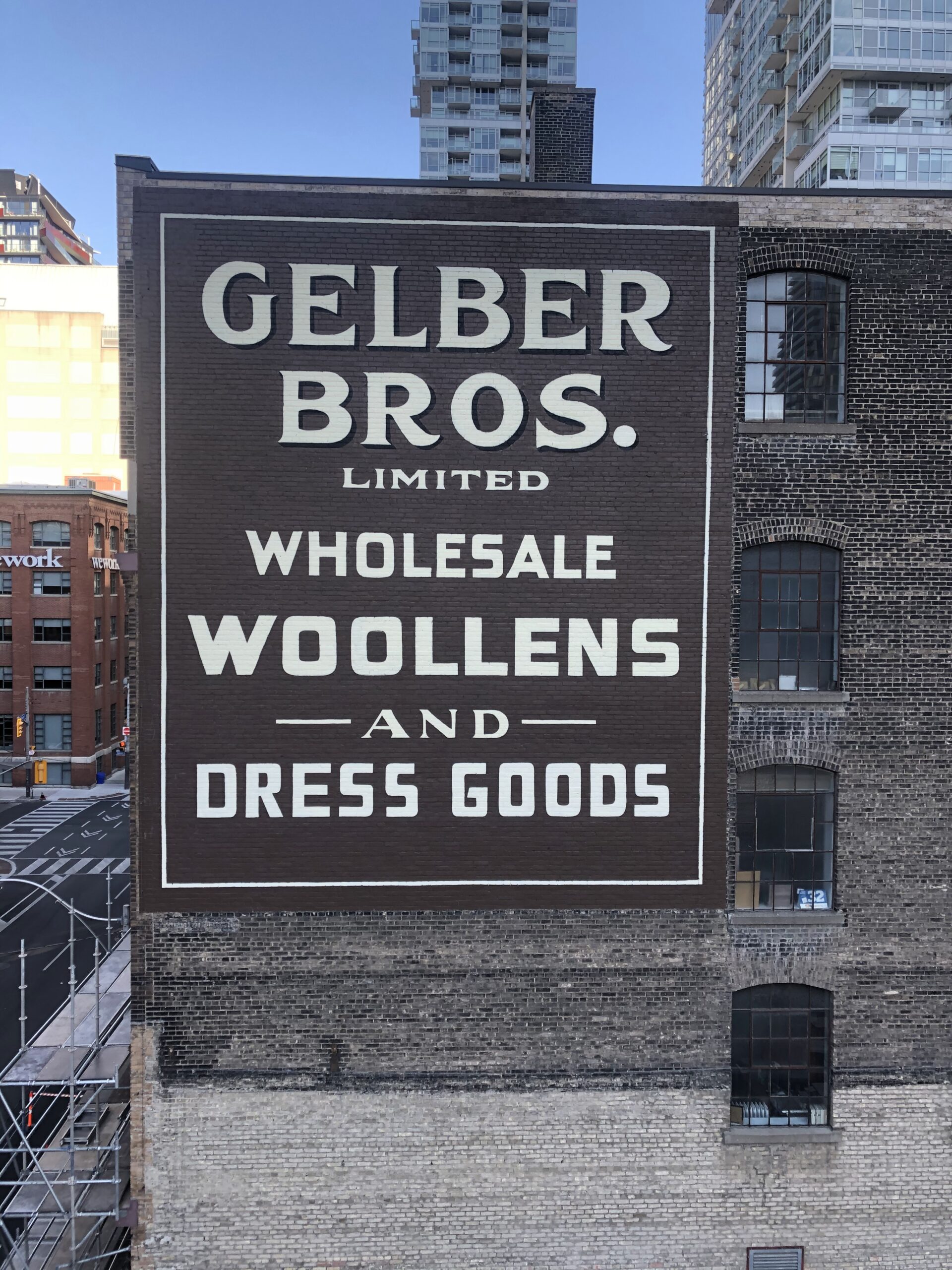 Ghost sign renovation