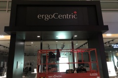 Ergocentric at Yorkdale Shopping Mall, Toronto.