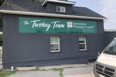 Aluminum composite sign for The Twohey Team, Bowmanville,