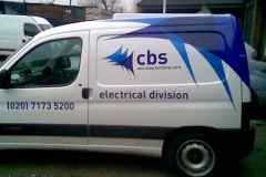 CBS Berlingo van side
