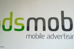 Adsmobi Vinyl Graphics on wall